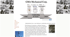 Desktop Screenshot of gmamechanical.com