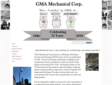 Tablet Screenshot of gmamechanical.com